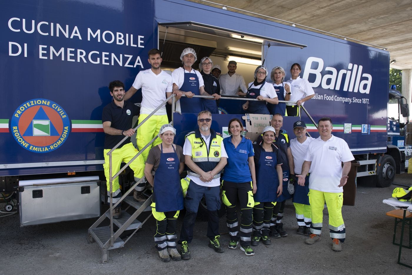 il gruppo Barilla a sostegno dell'Emilia Romagna