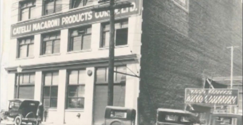 old Catelli building on Saint-Paul Street
