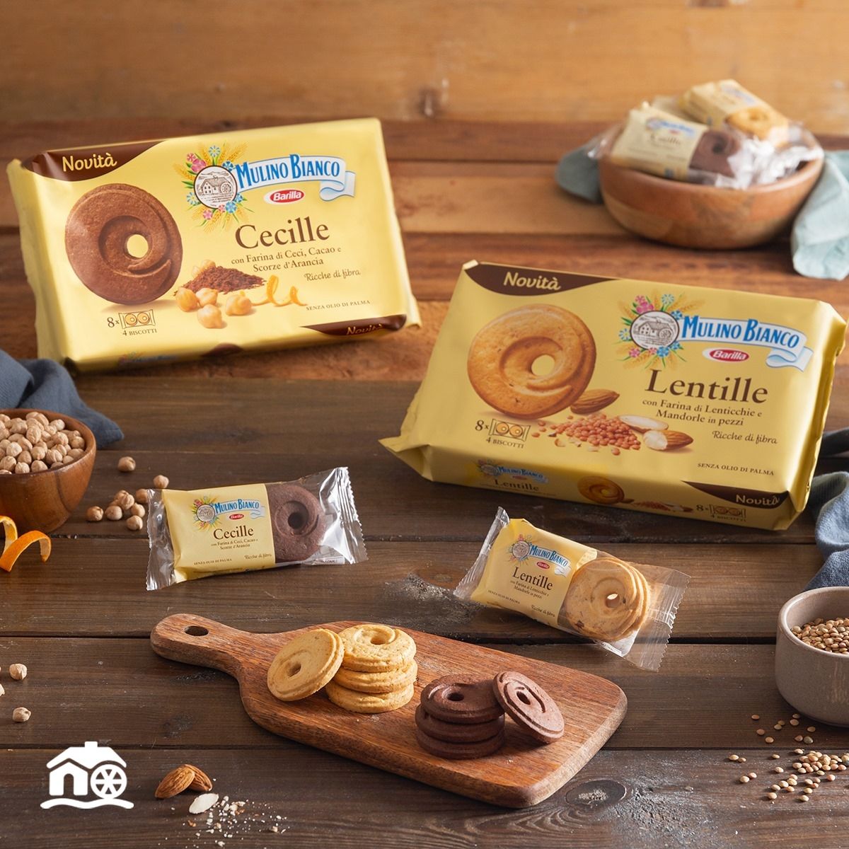 biscotti di legumi Barilla