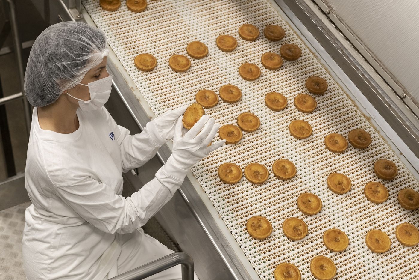controllo qualità in uno stabilimento Barilla