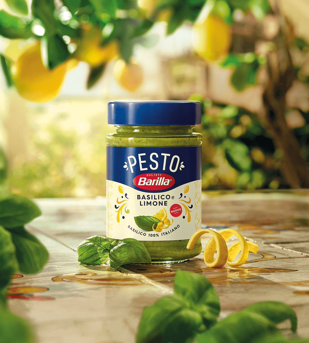 pesto Barilla Basilico e Limone