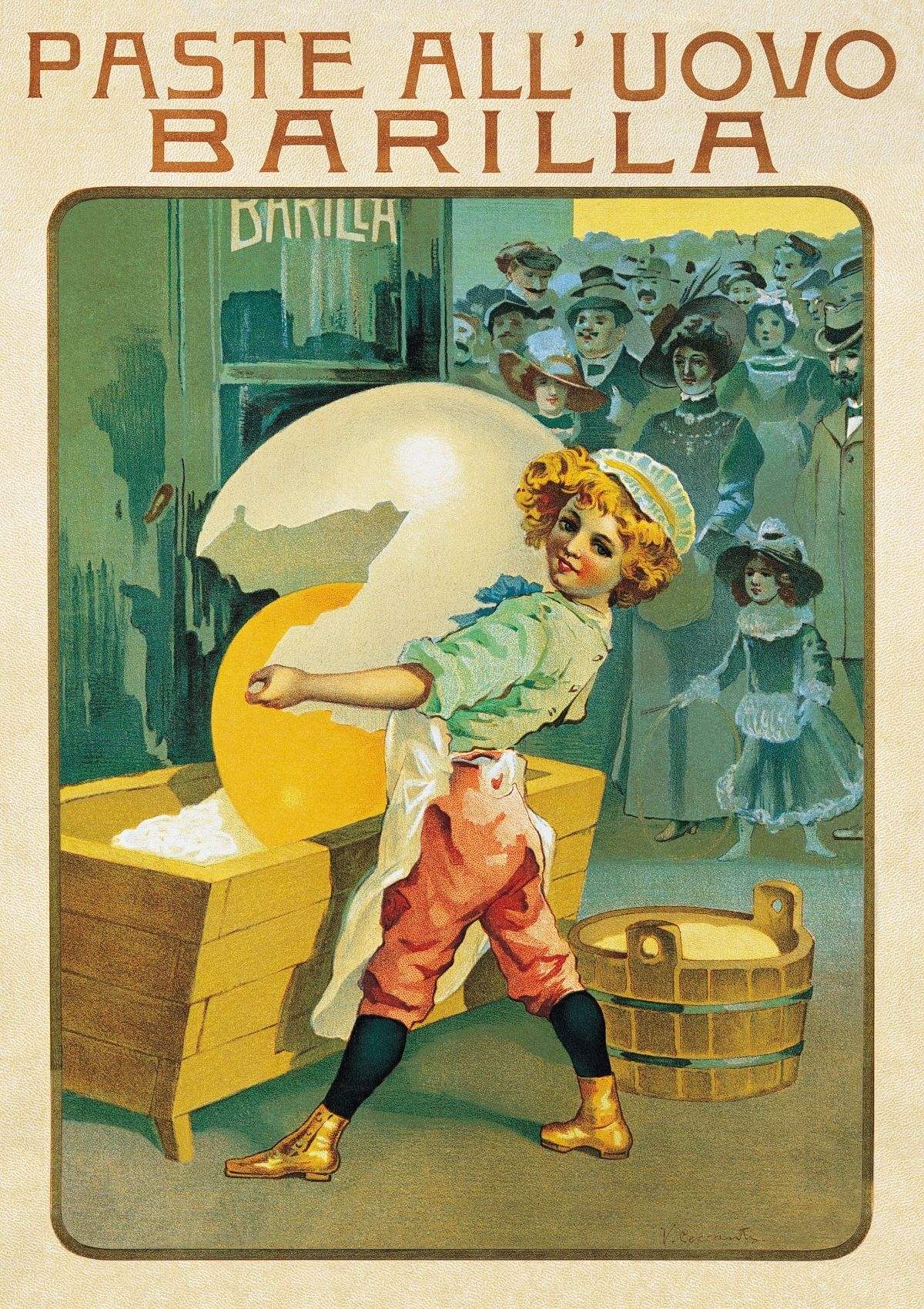 Barilla Pasta all'uovo poster