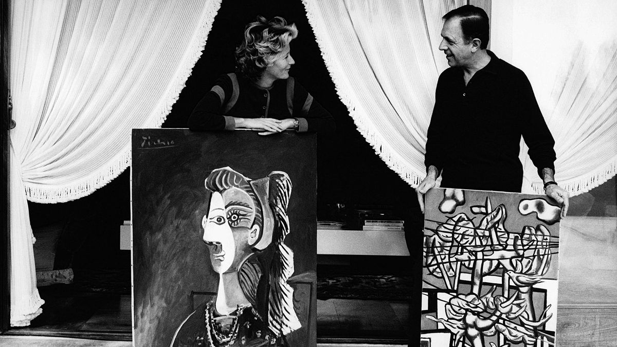 painting exhibition in Barilla pasta factory